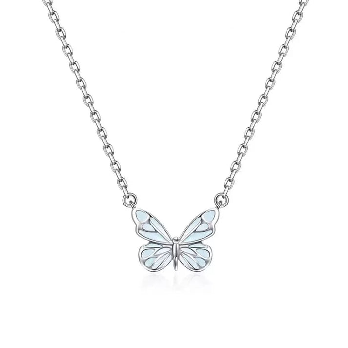 Luminous Butterfly Necklace