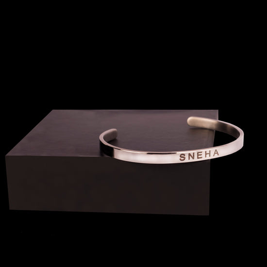 Personalised Classic Bracelet - Silver