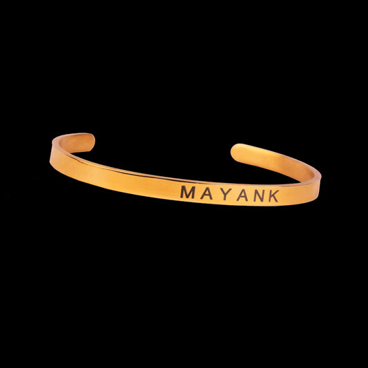 Personalised Classic Bracelet - Gold